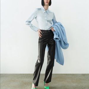 Zara Leather Pants